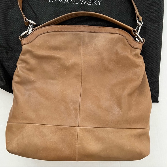 B•Makowsky Leather Bag - Picture 3 of 10